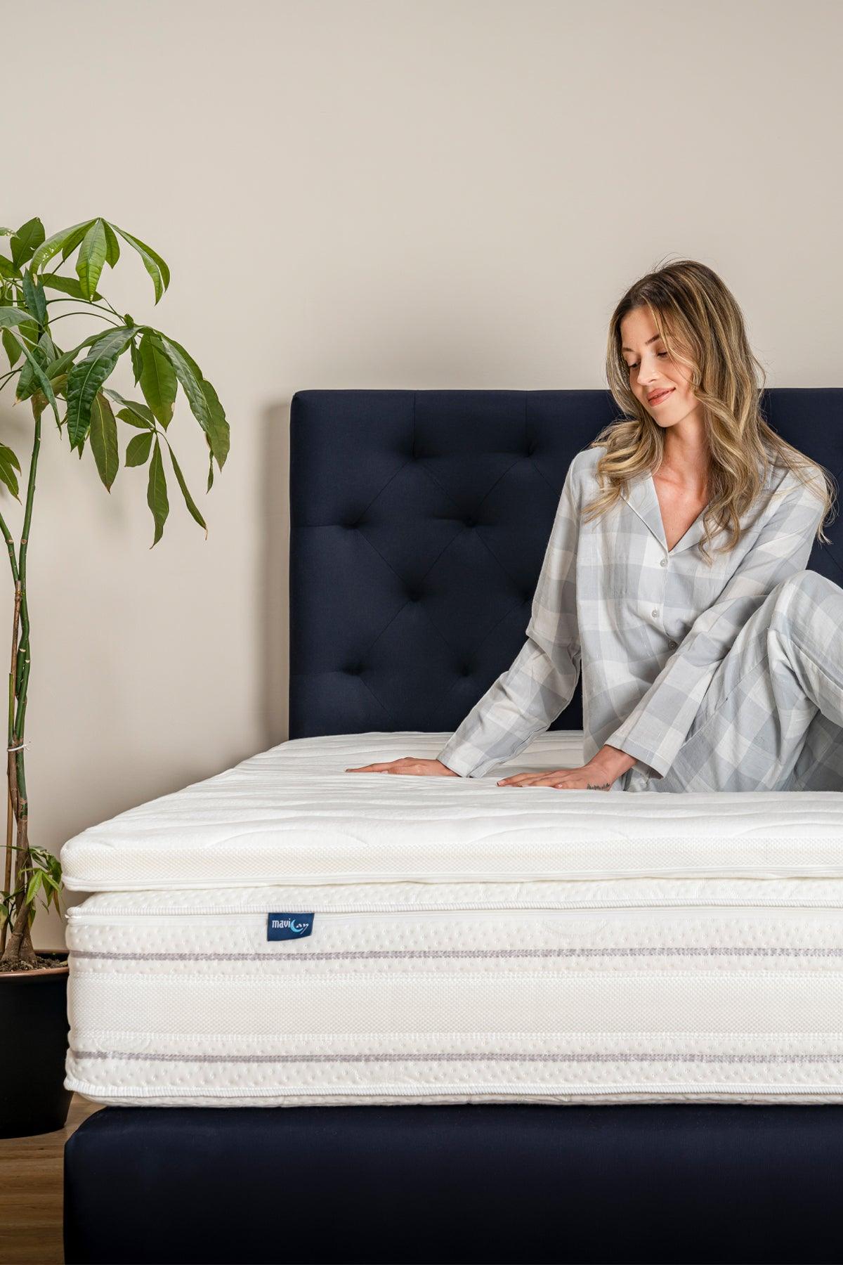 Topper 2.1 - Visco Yatak Pedi - Soft Hafızalı Visco Sünger - www.maviayyatak.com