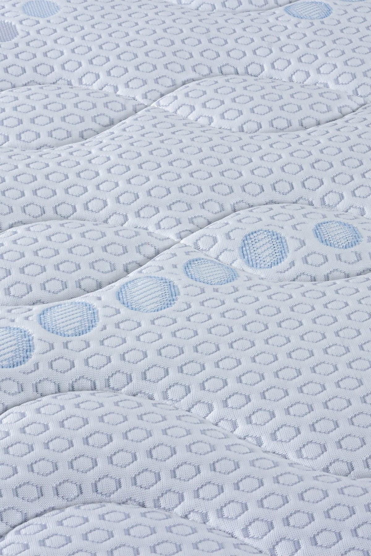 Topper 2.5 - Serinletici Soğuk ve Organik Pamuk Kılıflı Visco Yatak Pedi - www.maviayyatak.com