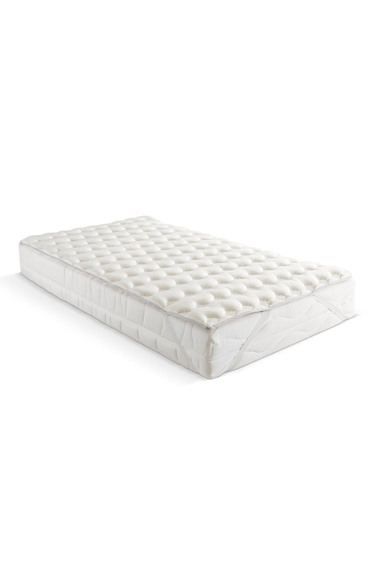 Topper 0.9 - Massage Therapy - 3D Soft Yatak Pedi - Yatak Koruyucu Uyku Pedi - www.maviayyatak.com