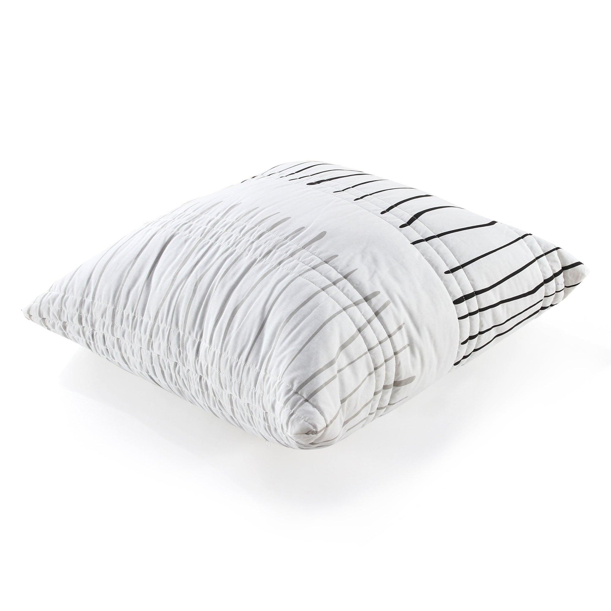 70x70 cm Yer Minderi - Kapitoneli Zebra Gri - www.maviayyatak.com