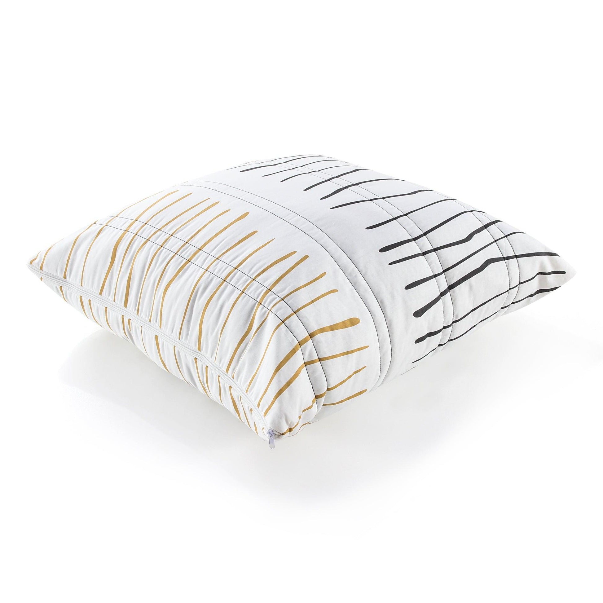 70x70 cm Yer Minderi - Kapitoneli Zebra Kahverengi - www.maviayyatak.com