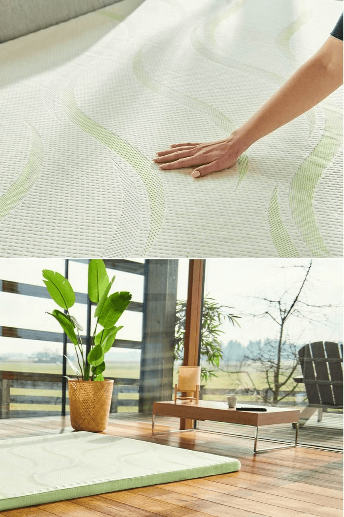 Topper 2.3 - Visco Aloe Vera Yatak Pedi - %100 Kaydırmaz Alt Yüzey - www.maviayyatak.com